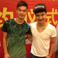 影星田亮擔(dān)任偉樓公司品牌形象大使